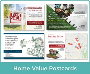 Home Value Postcards